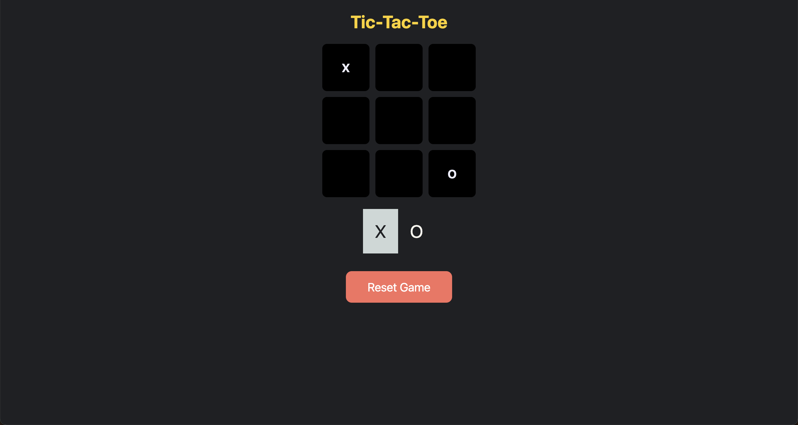 Tic-Tac-Toe Game